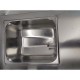 Stainless Steel Propan Gas Commercial Countertop Deep Fryer Propane Lpg 16 Lt Ce Certified