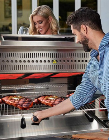 1500°F Portable Infrared Grill, Stainless Steel, Propane (LP) Portable infrared Grill 1500°F Portable Infrared Grill, Stainless Steel, Propane (LP) Portable infrared Grill