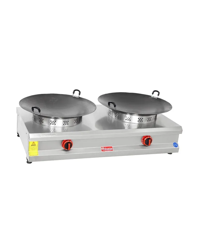 Cuiseur à pain plat professionnel Cuiseur à pain turc Bazlama 80 cm de diamètre Professional Flat Bread Cooker Turkish Bazlama Bread Cooker 80 cm Diameter