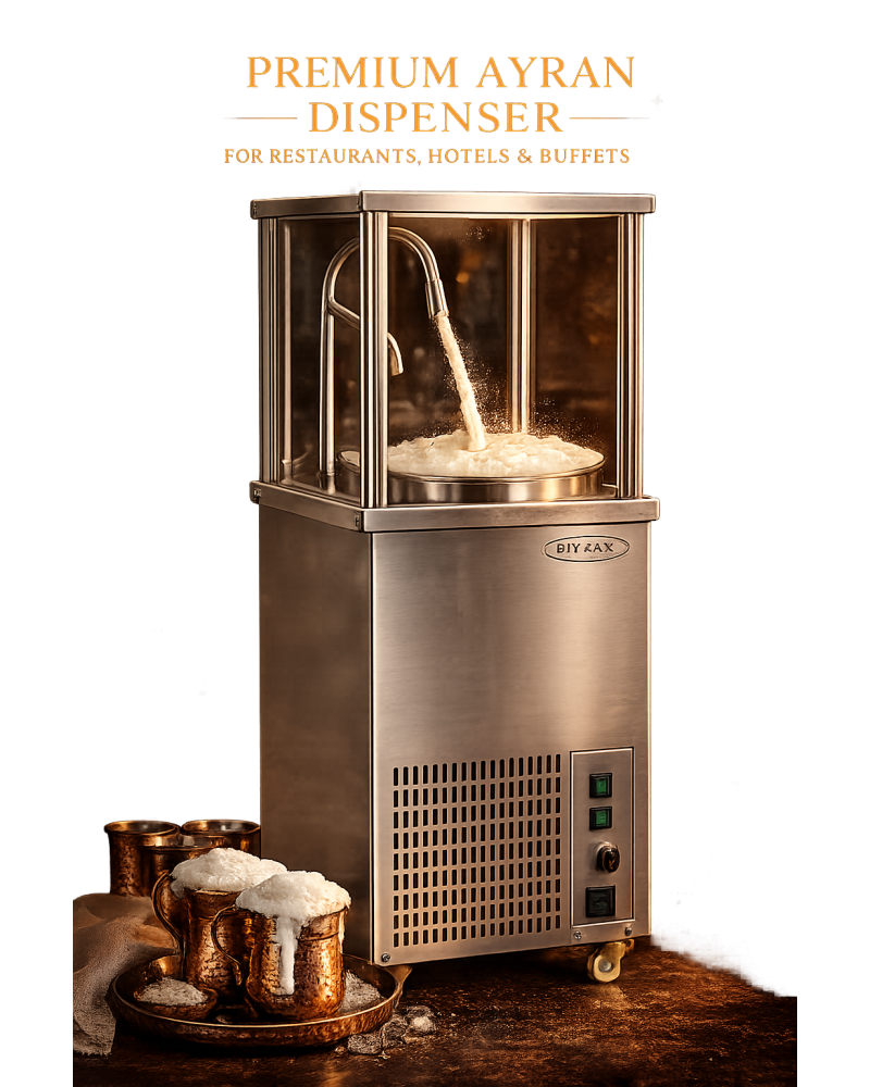 Commercial Chilled Ayran Machine – 50 Litre Professional Buttermilk Cooler