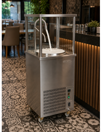 Commercial Chilled Ayran Machine – 50 Litre Professional Buttermilk Cooler