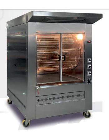 Pimak Vertical Type Coal Drum Chicken Machine, 12 Skewers / 96 Chicken Pimak Vertical Type Coal Drum Chicken Machine, 12 Skewers / 96 Chicken