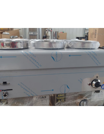6 Pot/Pan Electric Table/Counter-top WET Bain Marie