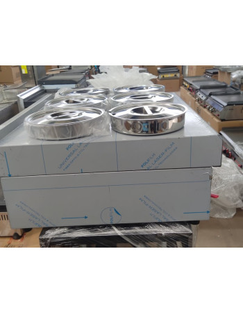 6 Pot/Pan Electric Table/Counter-top WET Bain Marie
