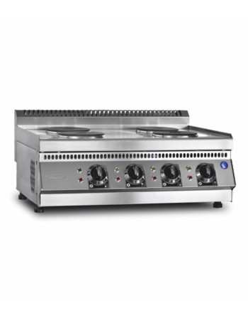 Fornello a 4 fuochi Bollitore elettrico 8 kW Serie 700 Fornello a 4 fuochi Bollitore elettrico 8 kW Serie 700