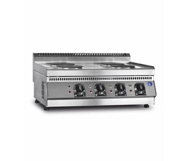 4 Burner Cooker Boiling Top 8 kW Electric 600 Series