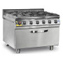 Herdofen 6 Herde / 1 Ofen mit Gas 900er Serie Herdofen 6 Herde / 1 Ofen mit Gas 900er Serie