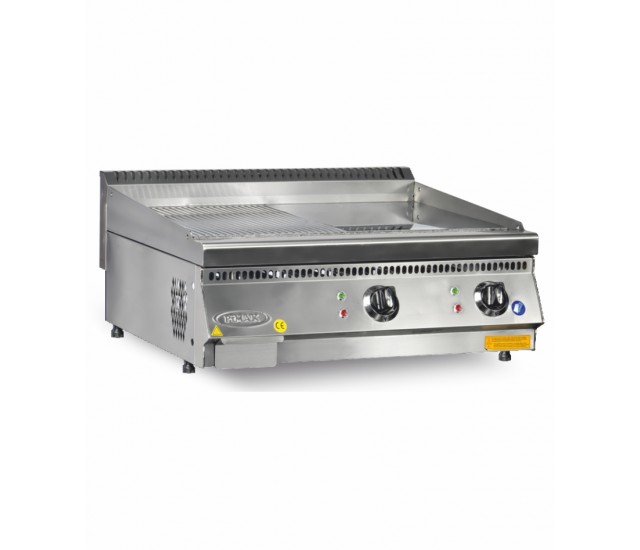 40 Cm Commercial Table-top Griddle Smooth / Ribbed Surface Hot Plate Griddle	 700 Series