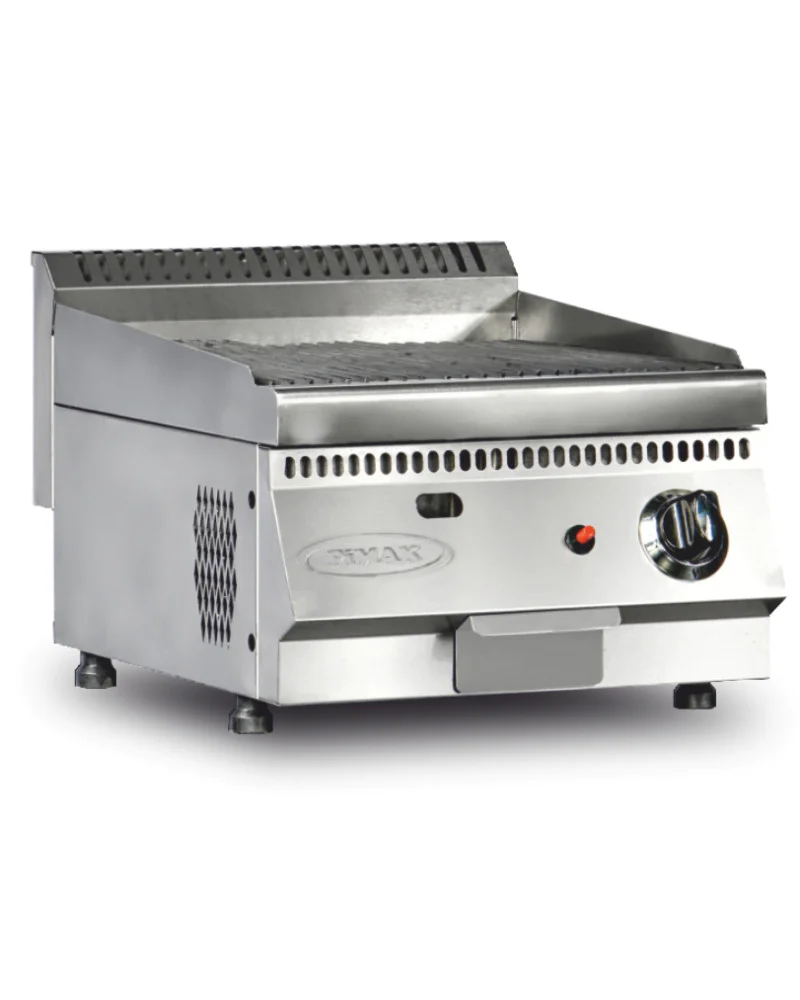 80 Cm Gas Char Grill Stainless Steel Griddle For Restaurants