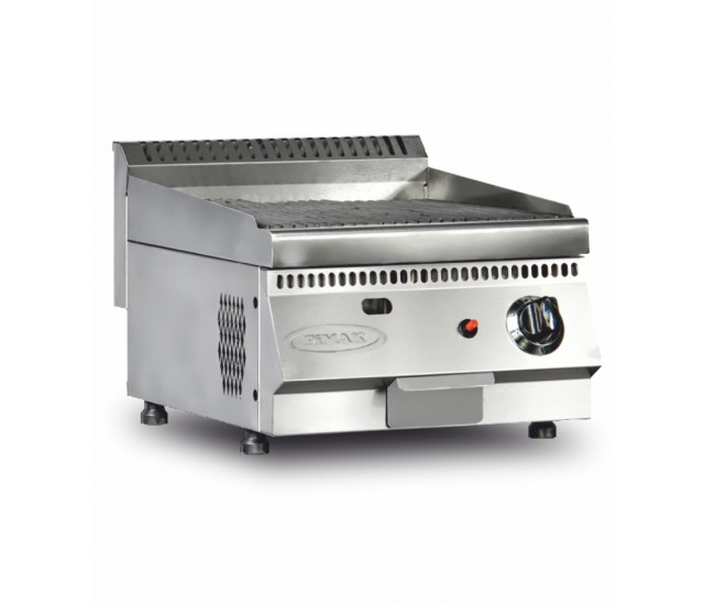 48 Cm Gas Char Grill Stainless Steel Griddle For Restaurants Cafes Catering Vans Takeaways 700 Series