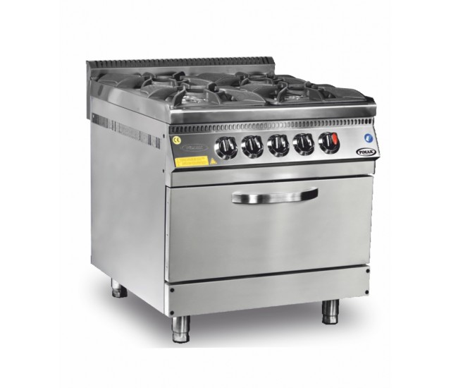 Range Oven 4 Cooker / 1 Ofen mit Gas 900er Serie