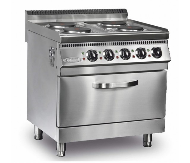 Range Oven 4 Cooker / 1 Ofen mit GAS- und ELEKTRISCHEN Optionen