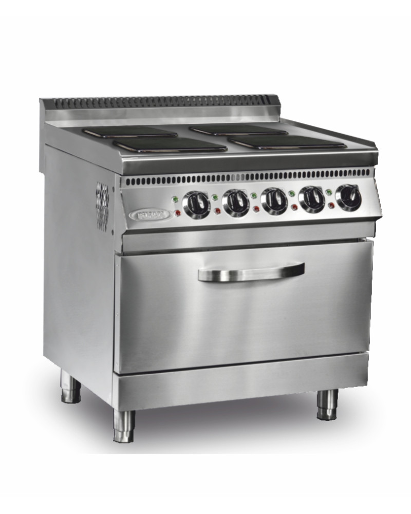 Range Oven 4 Herd / 1 Ofen mit Elektro 900er Serie