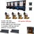 Complete Barber Furniture Set Chair | Wall Unit | Waiting Couch | Reception Desk