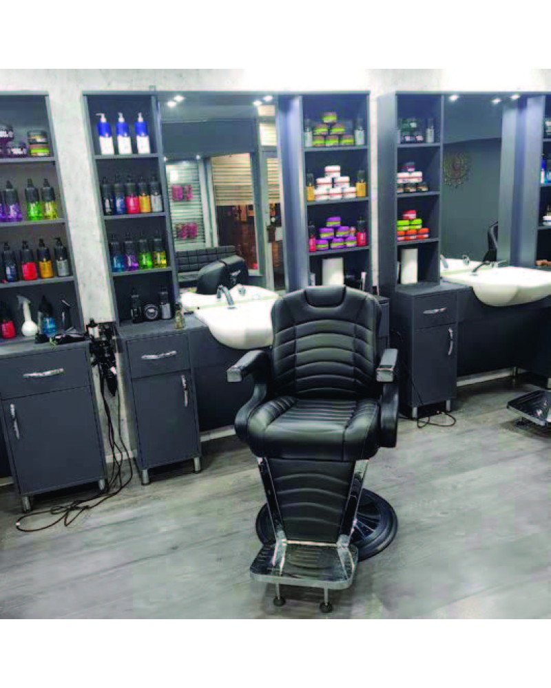 Chaise de barbier de salon, fabriquée en Turquie Chaise de coupe de cheveux professionnelle inclinable hydraulique de coiffure Chaise de coiffure pivotante réglable en hauteur Chaise de barbier de salon, fabriquée en Turquie Chaise de coupe de cheveux professionnelle inclinable hydraulique de coiffure Chaise de coiffure pivotante réglable en hauteur