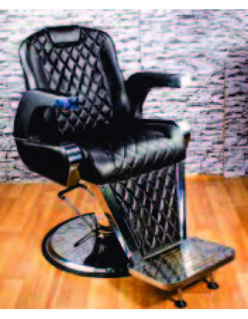 Chaise de barbier de salon, fabriquée en Turquie Chaise de coupe de cheveux professionnelle inclinable hydraulique de coiffure Chaise de coiffure pivotante réglable en hauteur