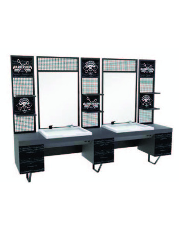 Point de lavage du salon de luxe et station de point de lavage de coiffeur | Turcobazaar Point de lavage du salon de luxe et station de point de lavage de coiffeur | Turcobazaar