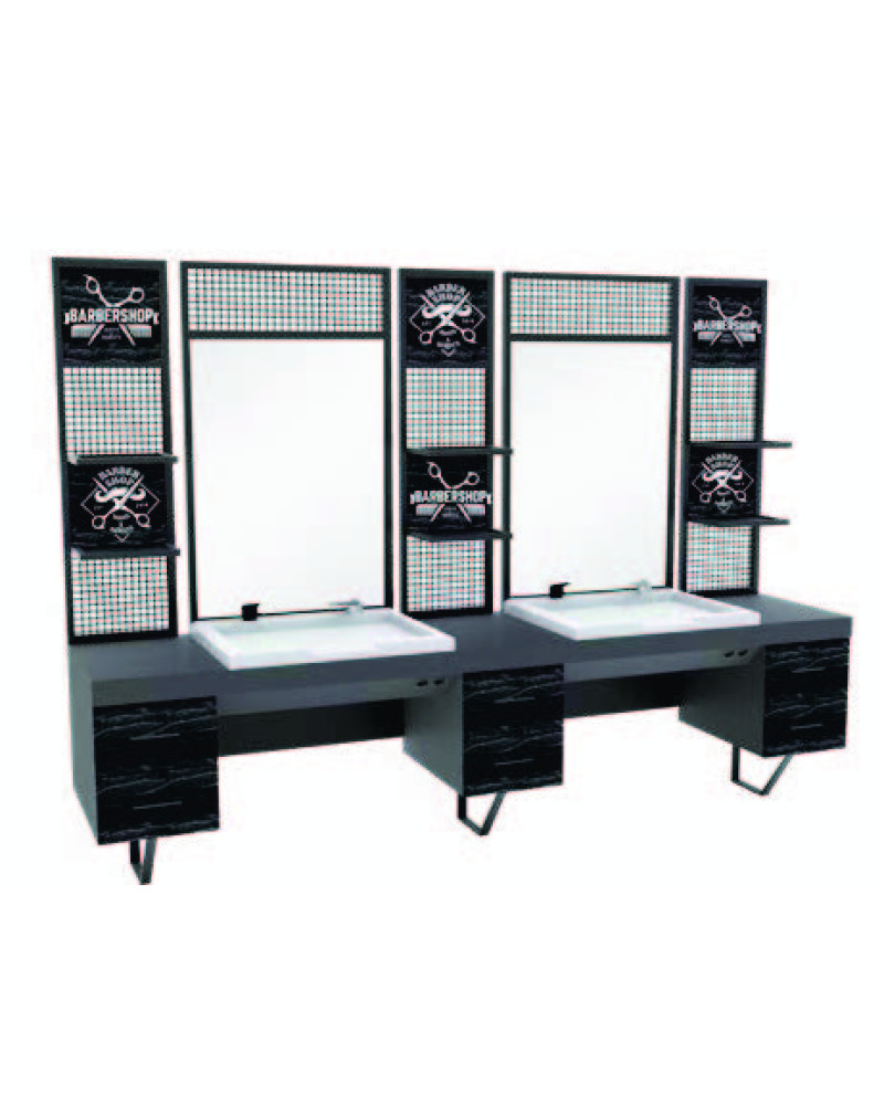 Point de lavage du salon de luxe et station de point de lavage de coiffeur | Turcobazaar Point de lavage du salon de luxe et station de point de lavage de coiffeur | Turcobazaar