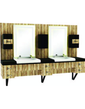 Point de lavage du salon de luxe et station de point de lavage de coiffeur | Turcobazaar Point de lavage du salon de luxe et station de point de lavage de coiffeur | Turcobazaar