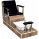 Pediküre Spa -Stuhl mit Waschbecken Pediküre Stuhl mit Fußruhe | Turcobazaar