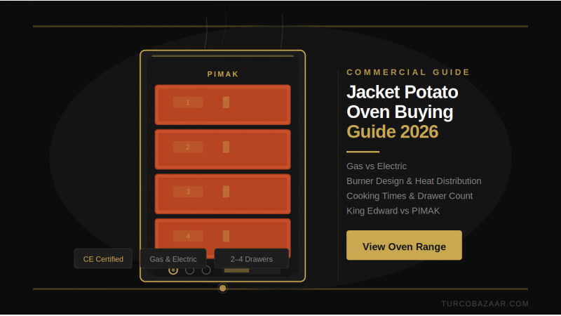 Commercial Jacket Potato Oven Buying Guide 2026 | TurcoBazaar