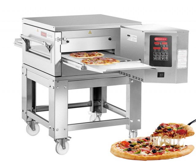 Forno pizza 32 "81 CM Conveyor Pizza Oven GAS