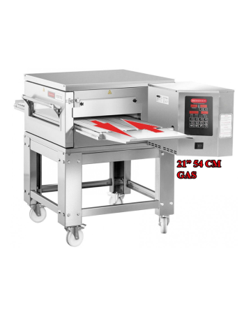 Four à pizza Four à pizza à convoyeur 21 "/ 54 CM GAZ
