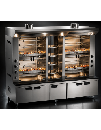 Premium Lava Stone Rotisserie Machine | PI4/M015.DNL
