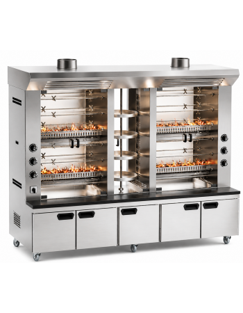Premium Lava Stone Rotisserie Machine | PI4/M015.DNL