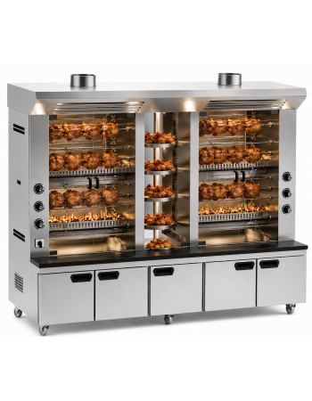Premium Lava Stone Rotisserie Machine | PI4/M015.DNL