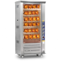 Chicken Rotisserie Oven | Commercial Gas & Electric Rotisserie – 6 Skewers, 24 Chicken Capacity