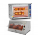 Chicken Rotisserie oven with hot display unit the capacity of 15
