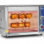 Commercial Chicken Rotisserie Oven 6 Chicken Capacity Single phase