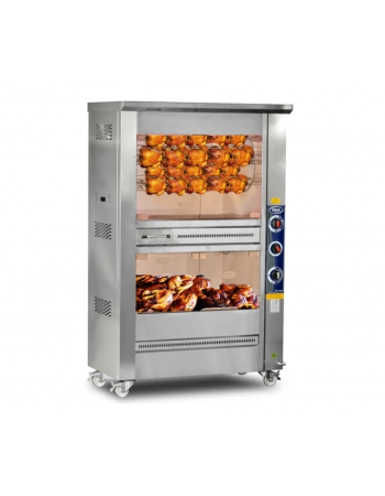 Chicken Rotisserie With Display 20 Chicken Capacity
