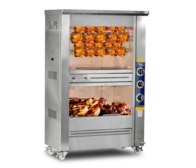 Chicken Rotisserie With Display 20 Chicken Capacity