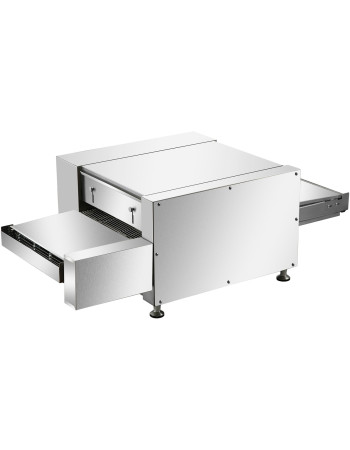 Turco Commercial Conveyor Pizza Oven baking 16 12-inch pizzas per hour
