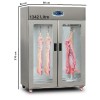 Commercial Static Fridge 1342 Litre Stainless Steel Double Glass Door Catering Refrigerator Upright Cabinet Commercial Static Fridge 1342 Litre Stainless Steel Double Glass Door Catering Refrigerator Upright Cabinet