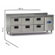 Commercial Fridge 108 Litre Stainless Steel 6 Drawers Catering Refrigerator undercounter Cabinet