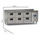 Commercial Fridge 135 Litre Stainless Steel 6 Drawers Catering Refrigerator undercounter Cabinet 70 cm