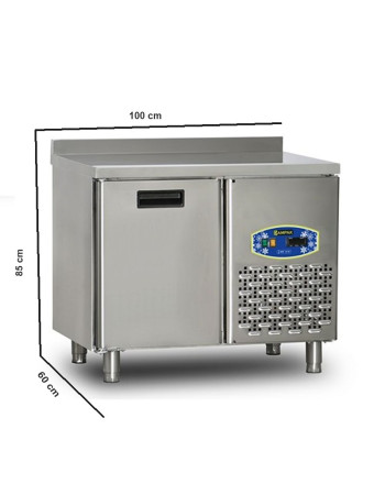Commercial Fridge 108 Litre Stainless Steel Single Door Catering Refrigerator undercounter Cabinet Commercial Fridge 108 Litre Stainless Steel Single Door Catering Refrigerator undercounter Cabinet