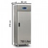 Commercial Fridge 700 Litre Stainless Steel Single Door Catering Refrigerator Upright Cabinet Commercial Fridge 700 Litre Stainless Steel Single Door Catering Refrigerator Upright Cabinet