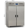 Commercial Static Fridge 1400 Litre Stainless Steel Double Glass Door Catering Refrigerator Upright Cabinet Commercial Static Fridge 1400 Litre Stainless Steel Double Glass Door Catering Refrigerator Upright Cabinet