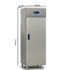 Commercial Static Fridge 700 Litre Stainless Steel Single Door Catering Refrigerator Upright Cabinet Commercial Static Fridge 700 Litre Stainless Steel Single Door Catering Refrigerator Upright Cabinet