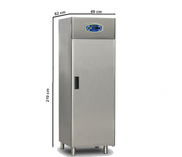 Commercial Static Fridge 700 Litre Stainless Steel Single