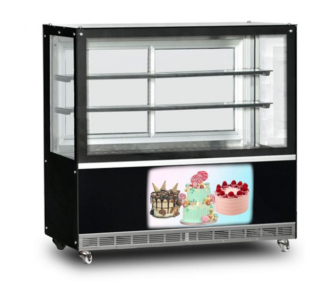 Cake Display Cabinet Counter Top Refrigerated Display Cabinet 562 Lt 130 cm