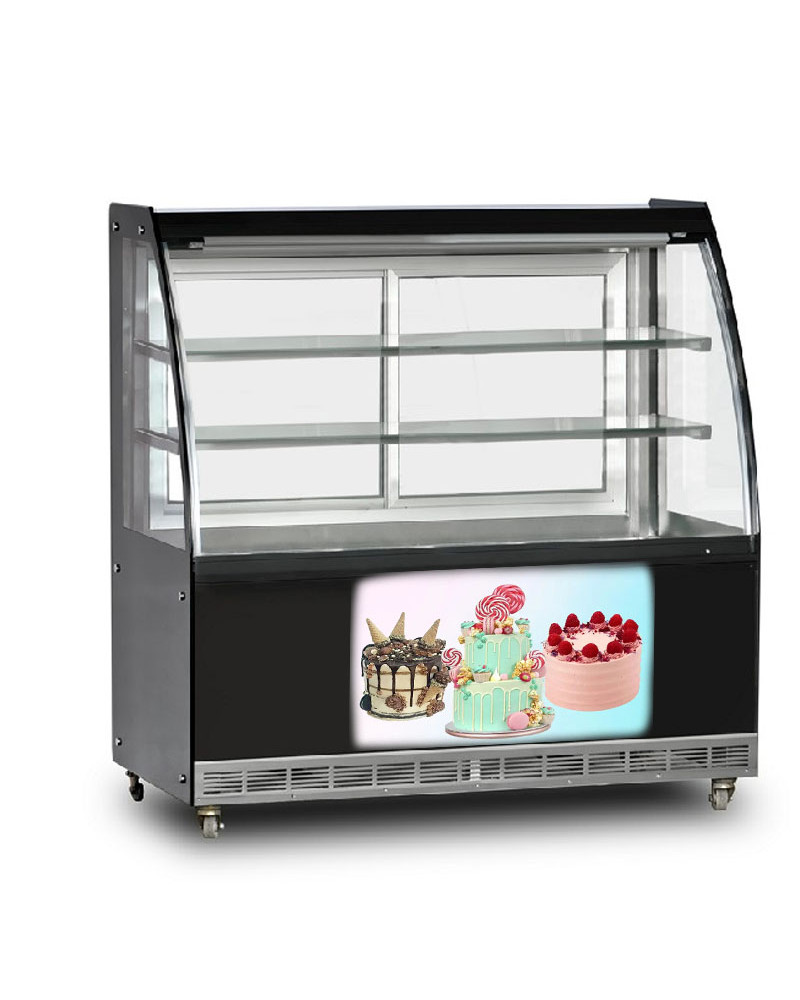 Kuchenvitrine Thekenkühlvitrine 480 Lt 130 cm