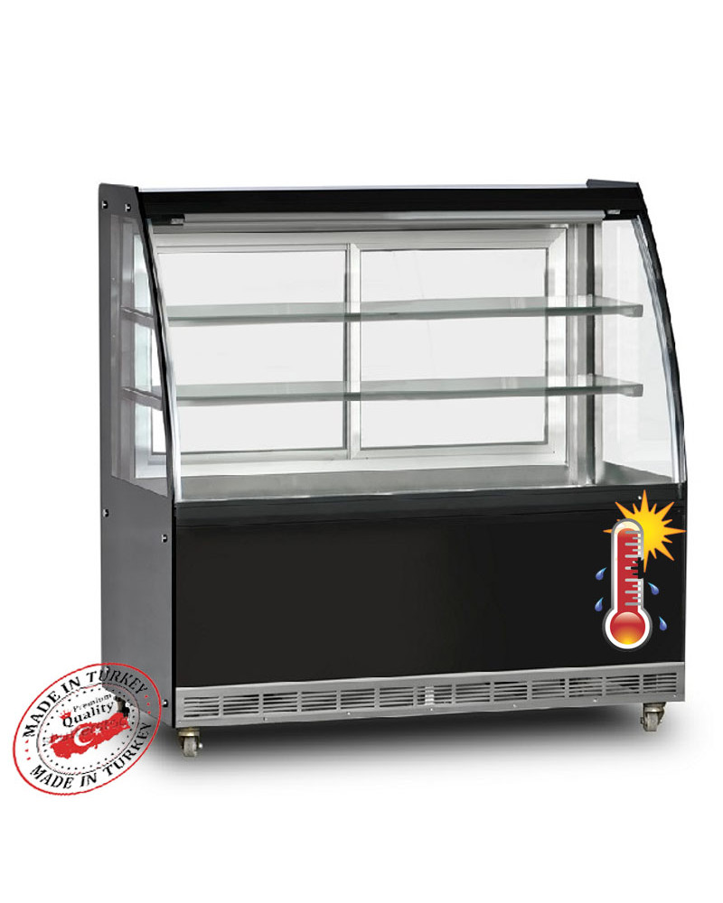 Heated Display Cabinet Counter Top Display Cabinet 370 Lt 100 cm Heated Display Cabinet Counter Top Display Cabinet 370 Lt 100 cm