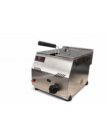 Friteuse à Gaz Propane de Table 5 Litres avec Dispositif de Sécurité – Compacte et Fiable pour une Utilisation en Intérieur et en Extérieur