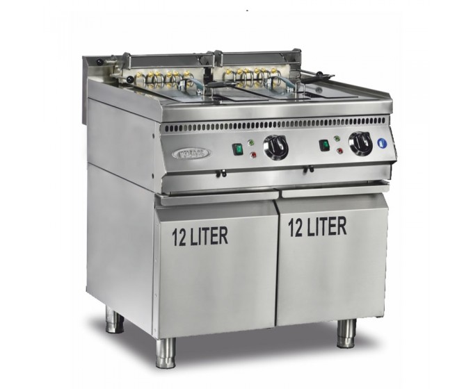 Commercial Lpg Gas Fryer 5 Litre Table Top Chip Fryer With
