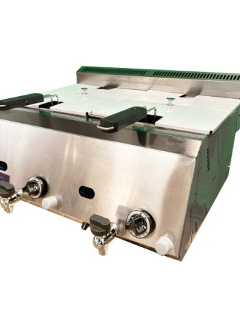 Gewerbliche Gas-Fritteuse DRNFRTG-88 - 8+8L Kapazität, Hohe Effizienz & Sicherheitszertifiziert Gewerbliche Gas-Fritteuse DRNFRTG-88 - 8+8L Kapazität, Hohe Effizienz & Sicherheitszertifiziert